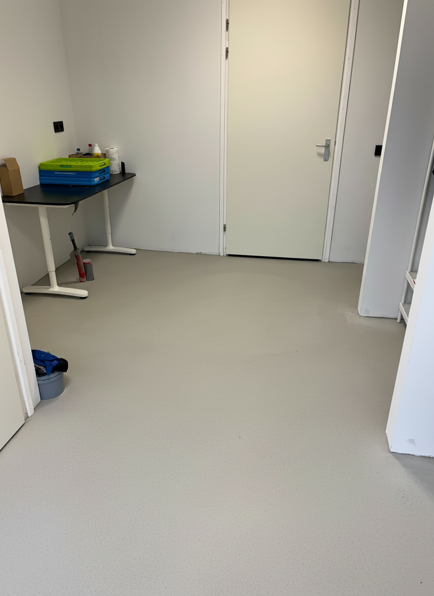 Golvfärg för garage - RAL 7035