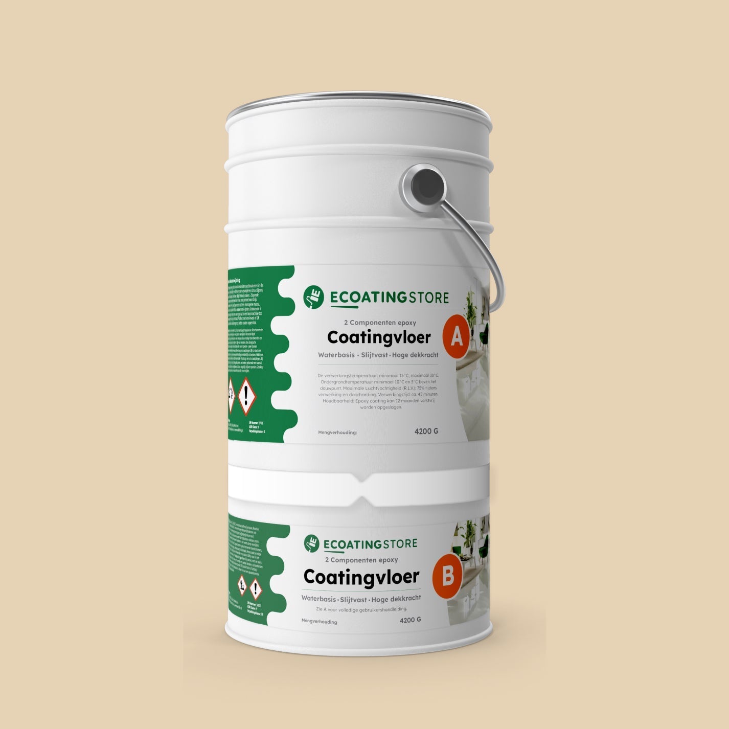 Golvfärg - RAL 1015