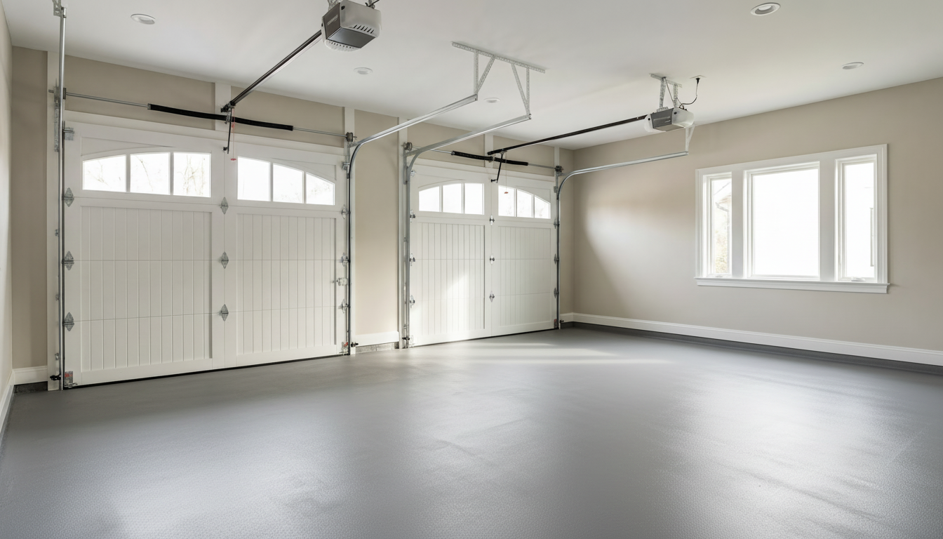 Golvfärg för garage - RAL 7036