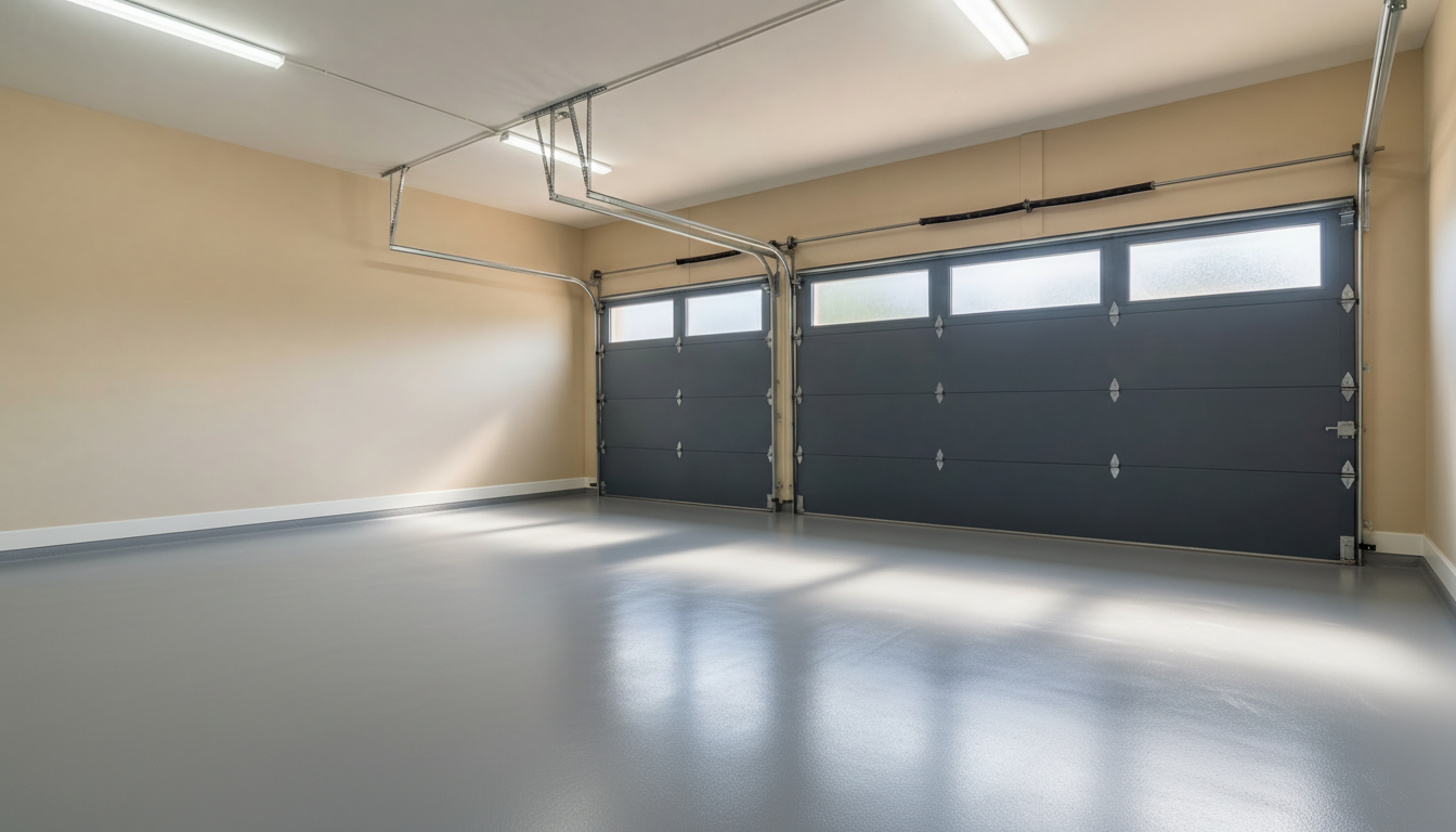 Golvfärg för garage - RAL 7036