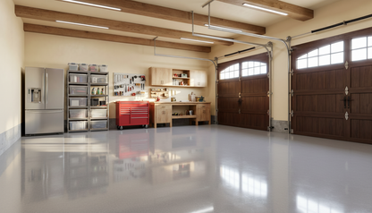 Golvfärg för garage - RAL 7036