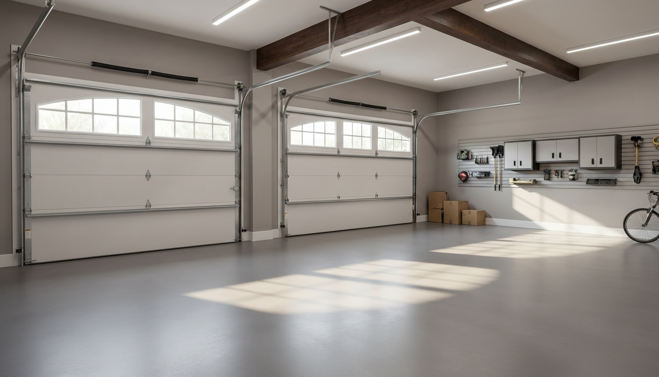 Golvfärg för garage - RAL 7036