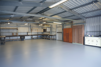 Golvfärg för garage - RAL 7039