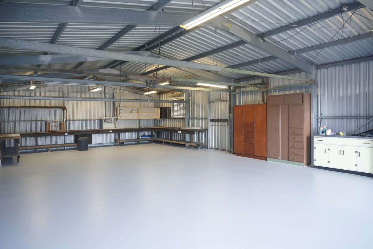 Golvfärg för garage - RAL 9016