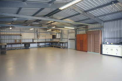 Golvfärg för garage - RAL 1019
