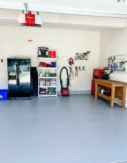 Golvfärg för garage - RAL 7004