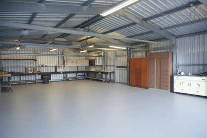 Golvfärg för garage - RAL 7032