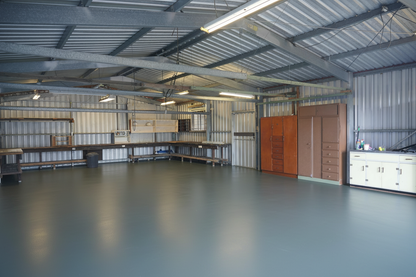Golvfärg för garage - RAL 7026